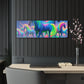 Neon Unicorn Spectacle NEON Unocrons Art 1/4" Glossy Acrylic Art