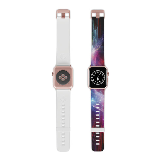 Electric Kaleidoscope - Trippy Infinity Patterns Iwatch Band