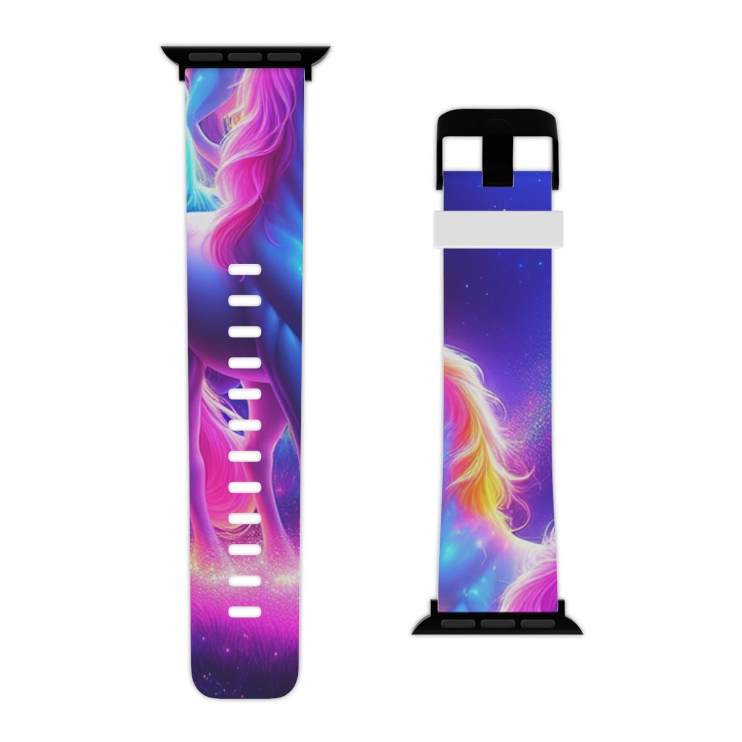 "Neon Unicorn Fantasia" - NEON Unicorns Iwatch Band
