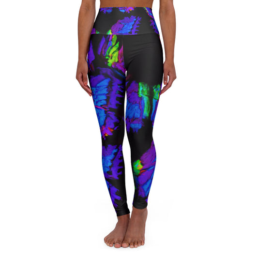 "Effervescent Illumination" - Butterflies Leggings