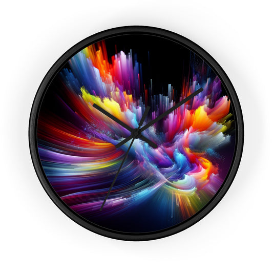Matilde de Contini - Trippy Infinity Patterns Wall Clock