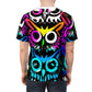 TDB Psychedelic Rave Owls Unisex Tee