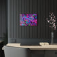 Cosmic Swirlery. Trippy infity Pattern 1/4" Glossy Acrylic Art