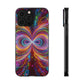 Neon Infinity Vortex Infinity Patterns Art Polycarbonate Phone Case
