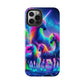 Vibrant's Mystic Muster NEON Unicorns Tough Phone Case