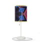 Hans Vermeer - Trippy Infinity Patterns colored Lamp