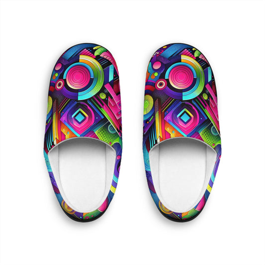 Giovanni da Verona - Trippy Infity Patterns Men's Indoor Slippers