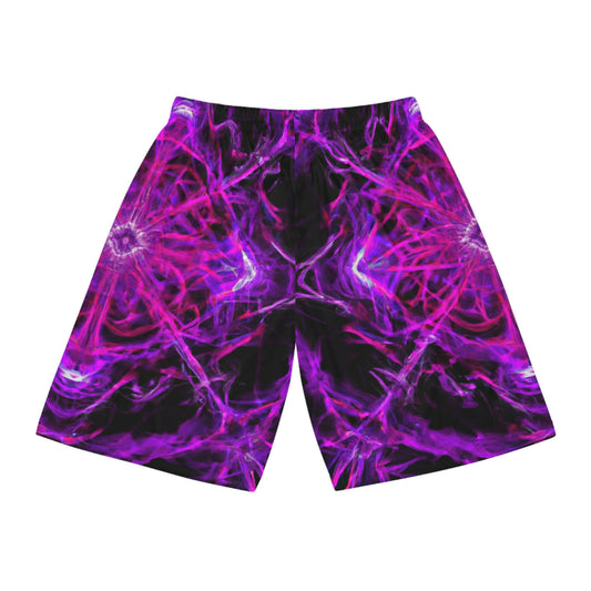Ambrosius di Fiori - Trippy Infinity Patterns Rave Shorts
