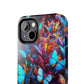 "Illuminated Flight" NEON Butterflies Tough Phone Case