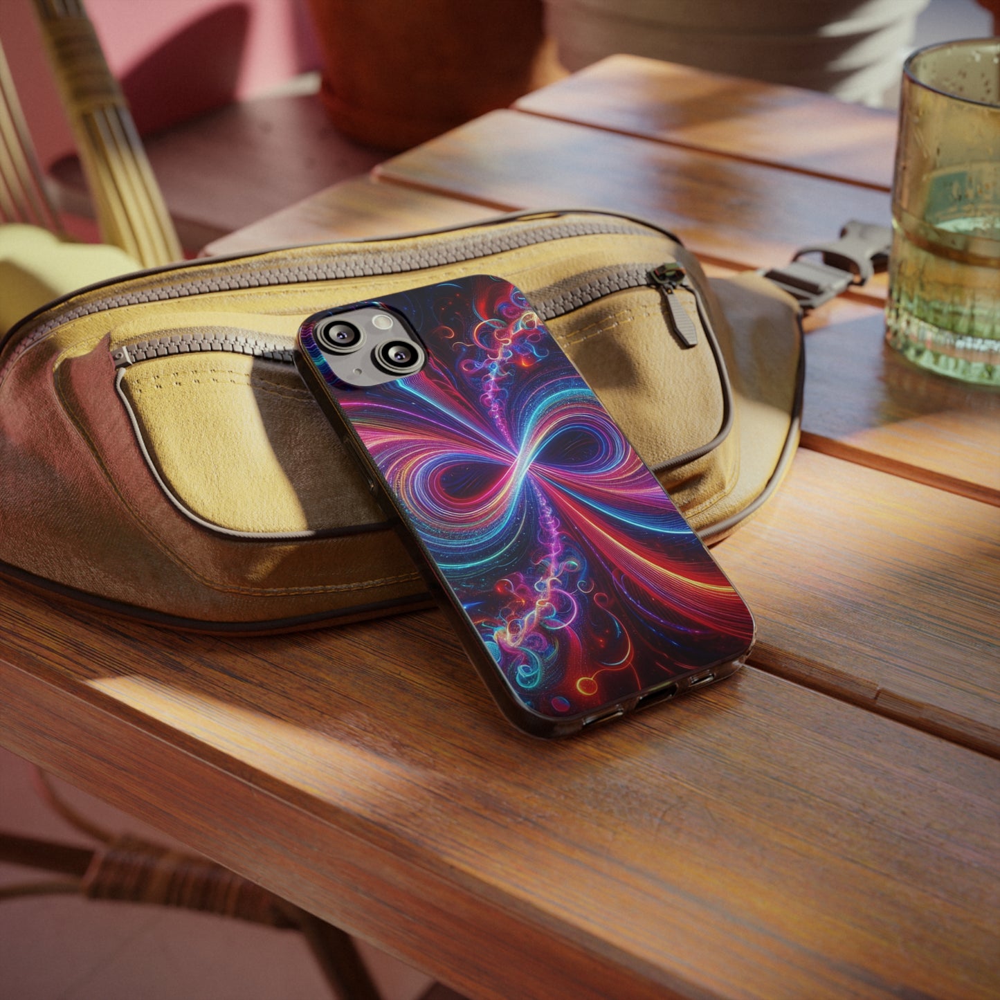 Neonotic Infinity Infinity Patterns Art Polycarbonate Phone Case