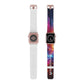 Glitchy Neon Pulse. - Trippy Infinity Patterns Iwatch Band