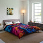 Cosmic Vibrazionz. Trippy Infinity Patterns Comforter Blanket