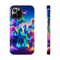 Neon Unicorn Spectacle. NEON Unicorns Tough Phone Case