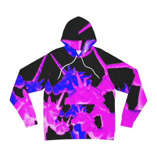 Neon Herd of Unicorns. - Unicorns AOP Hoodie