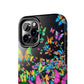 Neon Butterfly Congregation. NEON Butterflies Tough Phone Case