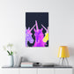 Neon Unicorn Dreamscape NEON Unicorns Art Canvas