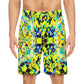 Januarius Verona - Trippy Infinity Patterns Rave Shorts