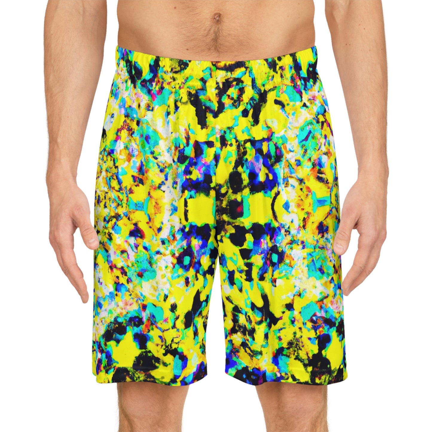 Januarius Verona - Trippy Infinity Patterns Rave Shorts