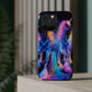 Neon Unicorn Bliss Neon Unicorns Premium Art Magsafe Magnet Tough IPhone 13 14 15 Pro Plus Max and Mini in Matte and Glossy Phone cases