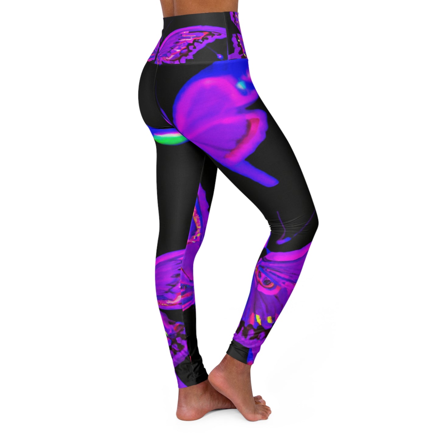 "Rainbow of Light" - Butterflies Leggings