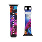 "Owletopia" - NEON Owls Iwatch Band