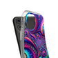 "VibranTrip Neonfinity" Infinity Patterns Art Polycarbonate Phone Case