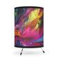 Cesare da Vinci - Trippy Infity Patterns Art Tripod Lamp