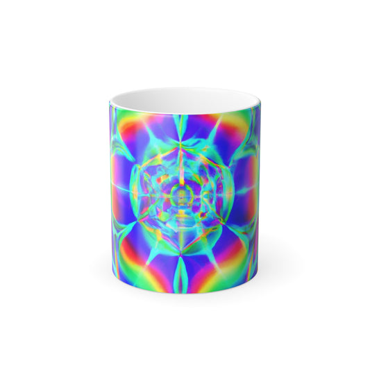 Giovanni da Brescia Trippy Infinity Patterns  11oz Color Morphing Mug