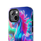 "Rainbow Dreams in Neon" NEON Unicorns Tough Phone Case
