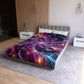 Benedicto da Silva. - Trippy Infinty Patterns Microfiber Duvet Cover