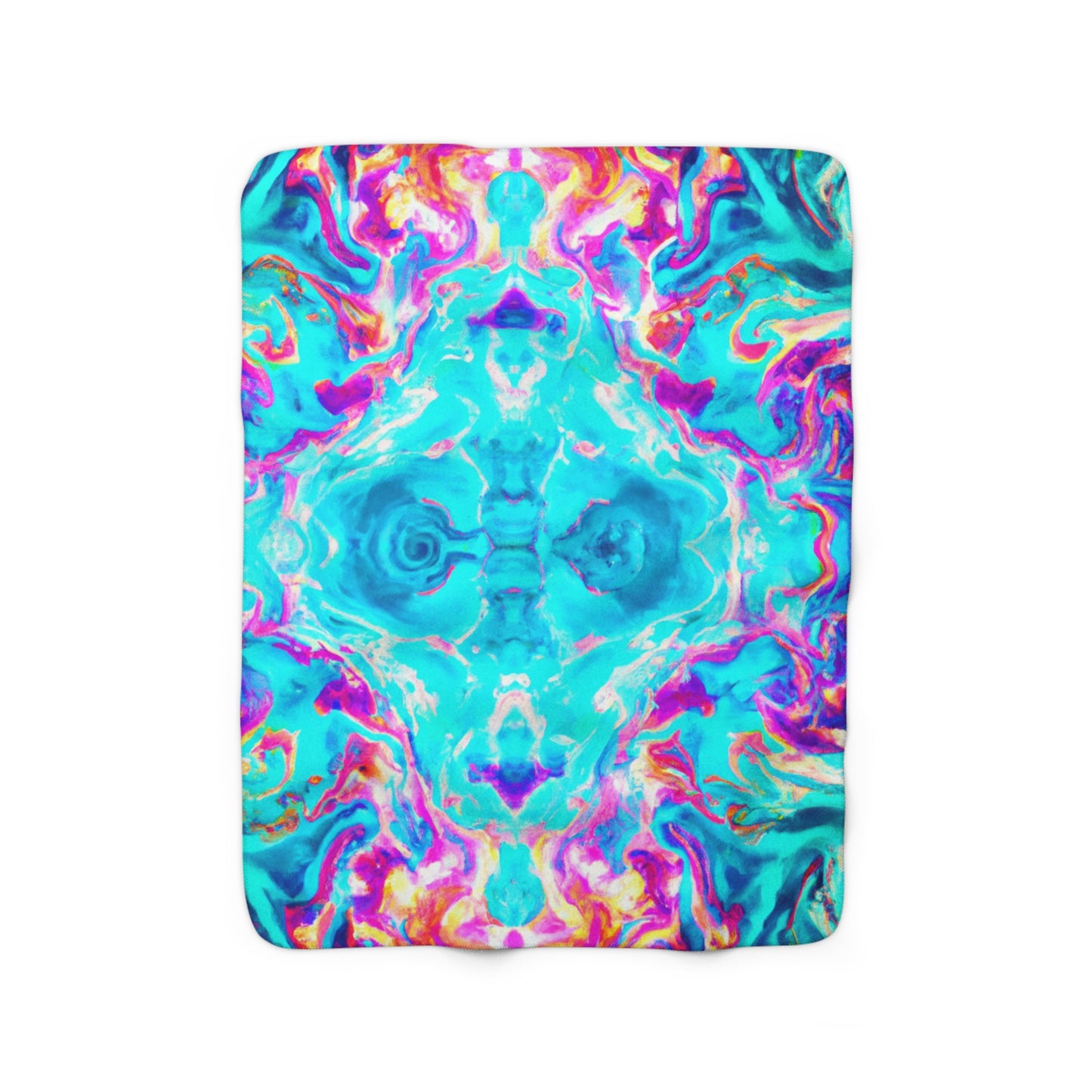 Vincento Florentini - Trippy Infinity Patterns Sherpa Blanket