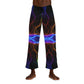 TDB Fantasia of Neon Infinity Trippy Infinity Patterns Mens Pajama Pants