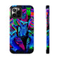 Neon Luminance Owls NEON Owls Tough Phone Case