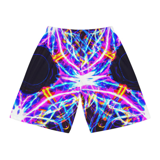 TDB Giovanni da Scultorio - Trippy Infinity Patterns Rave Shorts