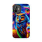 Neon Night Owls. NEON Owls Tough Phone Case