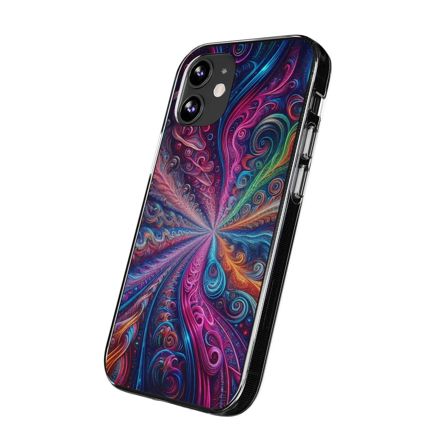 "Infinite Electrify" Infinity Patterns Art Polycarbonate Phone Case