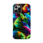 Neon Nectar Flutter. NEON Butterflies Tough Phone Case