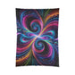 Vivid Psychedelic Never-Ending Dreams Trippy Infinity Patterns Comforter Blanket