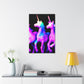 Neon Unicorn Party. NEON Unicorns Art Canvas