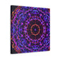 Cosmic Psychedelic Universe. Trippy Infinity Patterns Art Canvas