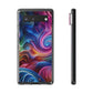 Neon Dreamscapes Infinity Patterns Art Polycarbonate Phone Case