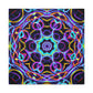 Neon Infinity Voyage. Trippy Infinity Patterns Art Canvas