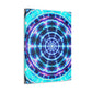 Neon Infinity Visions. Trippy Infinity Patterns Art Canvas