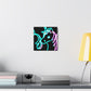 "Neon Unicorn Carnival" NEON Unicorns Art Canvas