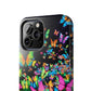 Neon Butterfly Congregation. NEON Butterflies Tough Phone Case