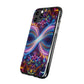 "Neon Infinity Bliss" Infinity Patterns Art Polycarbonate Phone Case
