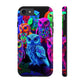 Neon Nocturne. NEON Owls Tough Phone Case