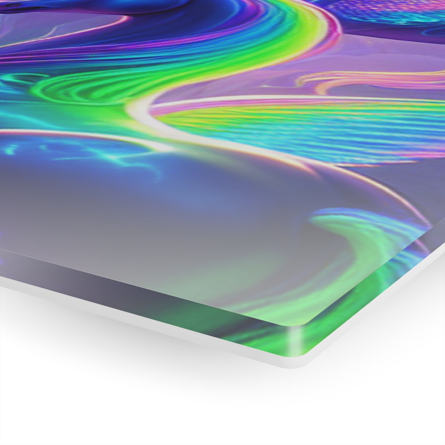 Neon Unicorns Dreamscape NEON Unocrons Art 1/4" Glossy Acrylic Art