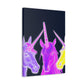 Neon Unicorn Dreamscape NEON Unicorns Art Canvas