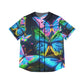 Neon Butterfly Glowscape Neon Butterflies Womans Jersey